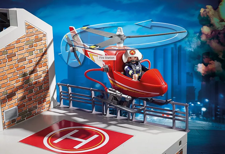 Playmobil City Action 9462 Fire Station with Fire Alarm