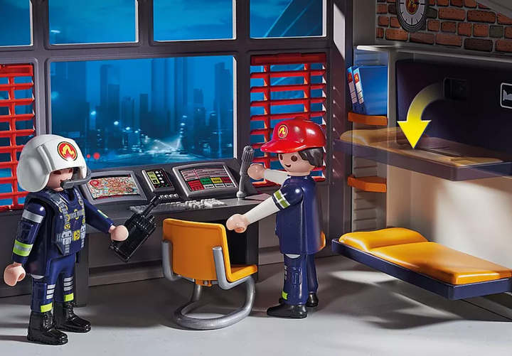 Playmobil City Action 9462 Fire Station with Fire Alarm