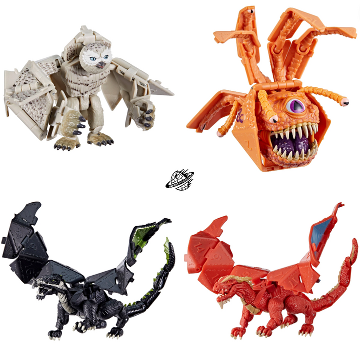 Dungeons & Dragons Honor Among Thieves D&D Dicelings (4) Action Figure's Bundle