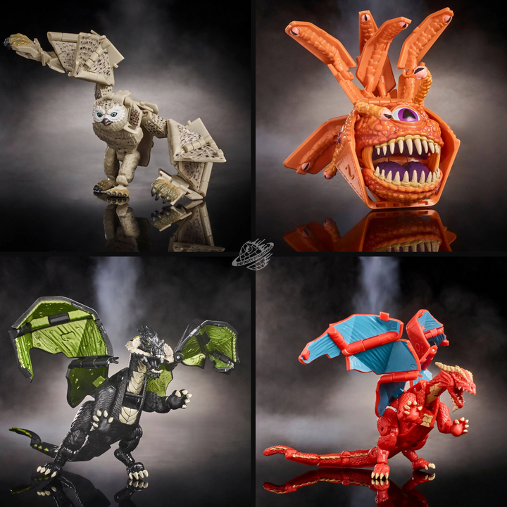 Dungeons & Dragons Honor Among Thieves D&D Dicelings (4) Action Figure's Bundle