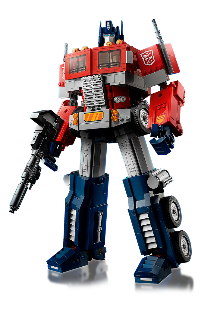 LEGO Icons 10302 Optimus Prime Transformers Robot Model Set