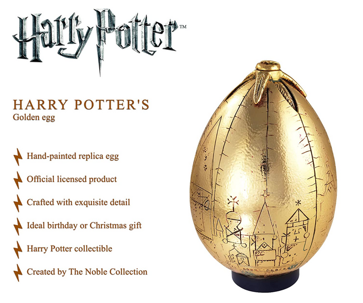 Official Harry Potter Golden Egg Prop Replica