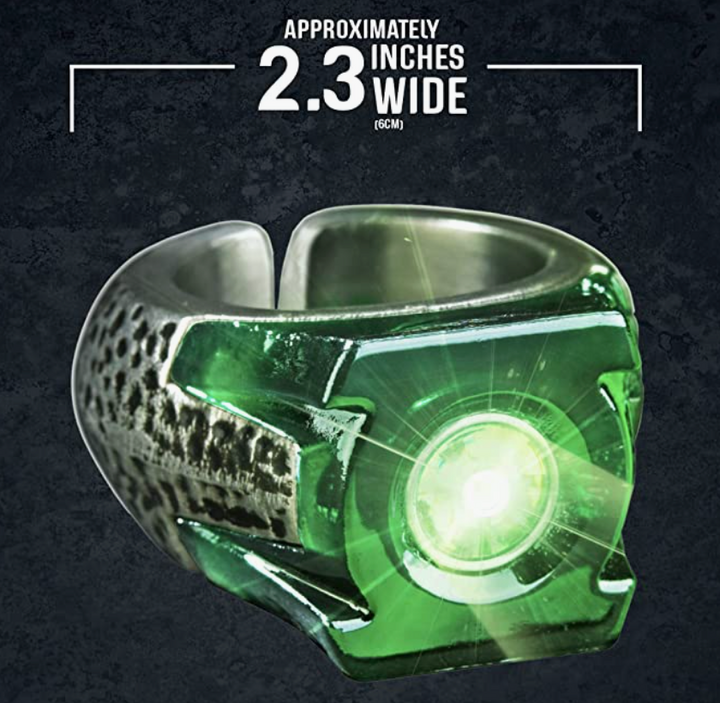 Official DC Green Lantern Light-Up Ring