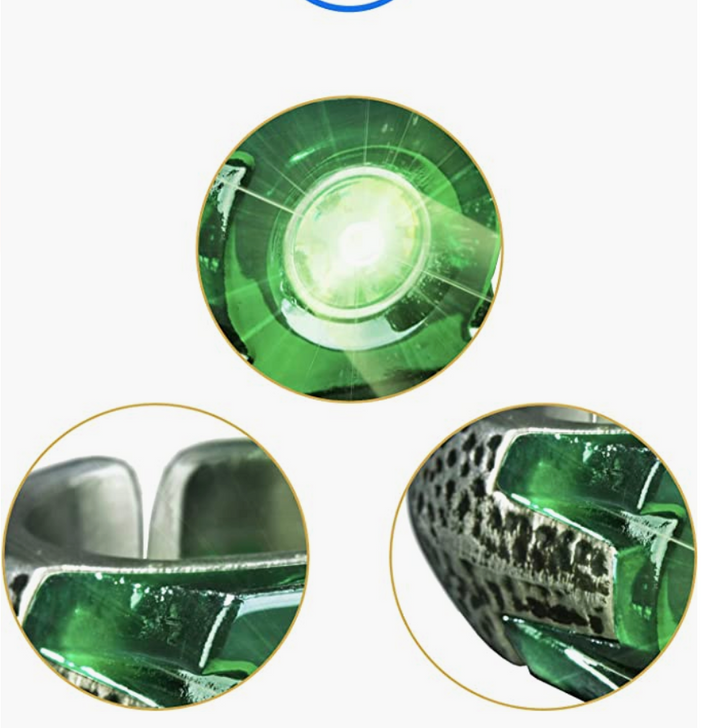 Official DC Green Lantern Light-Up Ring