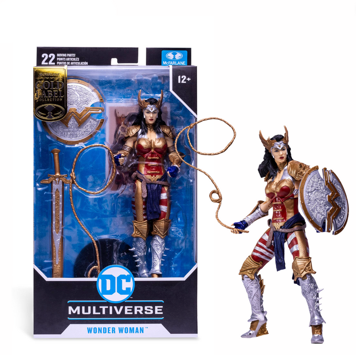 McFarlane DC Multiverse Wonder Woman Designed by Todd McFarlane (Gold Label) Action Figure