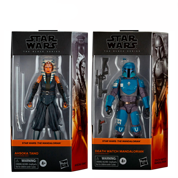 Star Wars The Black Series Ahsoka Tano & Death Watch Mandalorian Bundle