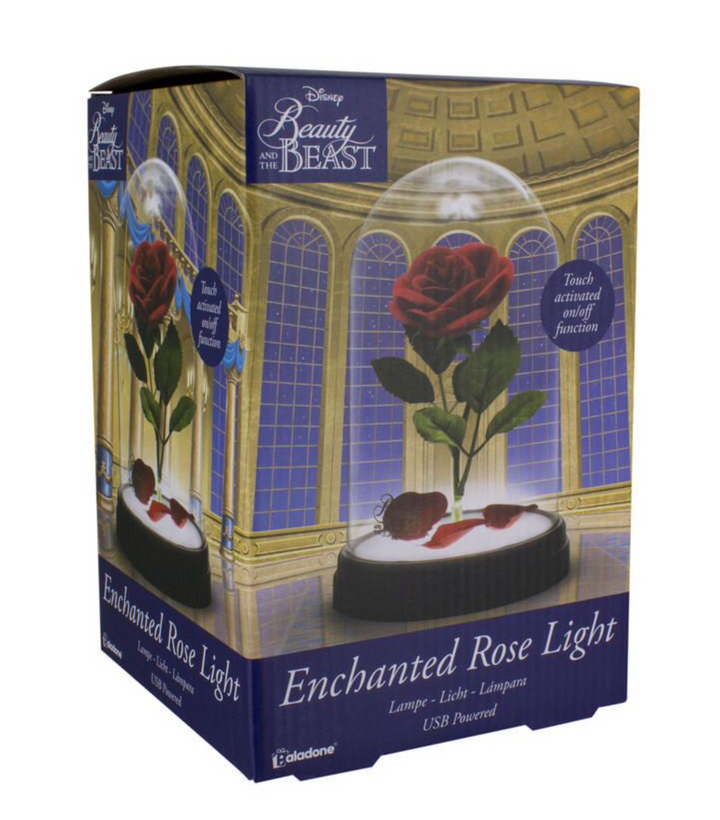 Official Disney Beauty and the Beast Enchanted Rose Light