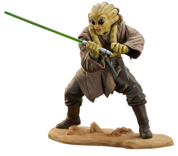 Star Wars Attack of the Clones Premier Collection Kit Fisto 1/7 Scale Limited Edition Statue