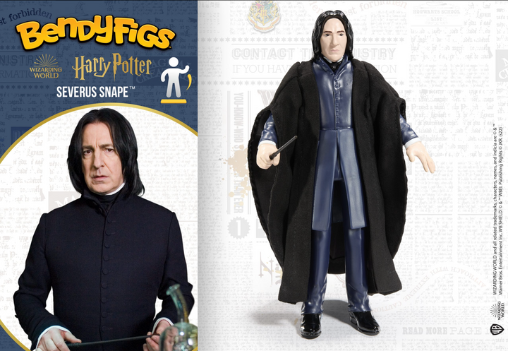 Severus Snape Harry Potter Bendyfigs Figure