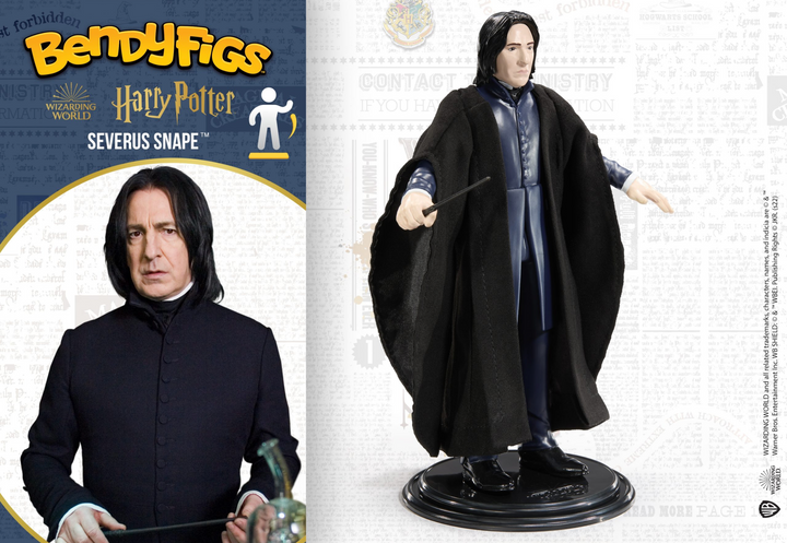 Severus Snape Harry Potter Bendyfigs Figure