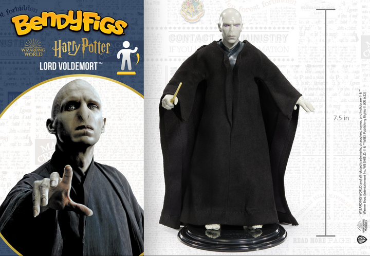 Lord Voldemort Harry Potter Bendyfigs Figure