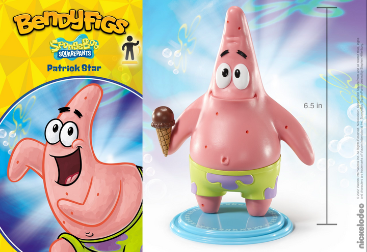 Patrick Star Spongebob Bendyfigs Figure