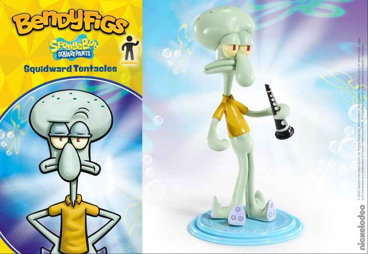 Squidward Tentacles SpongeBob Bendyfigs Figure