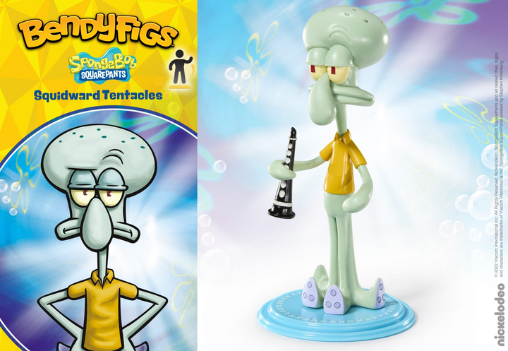Squidward Tentacles SpongeBob Bendyfigs Figure