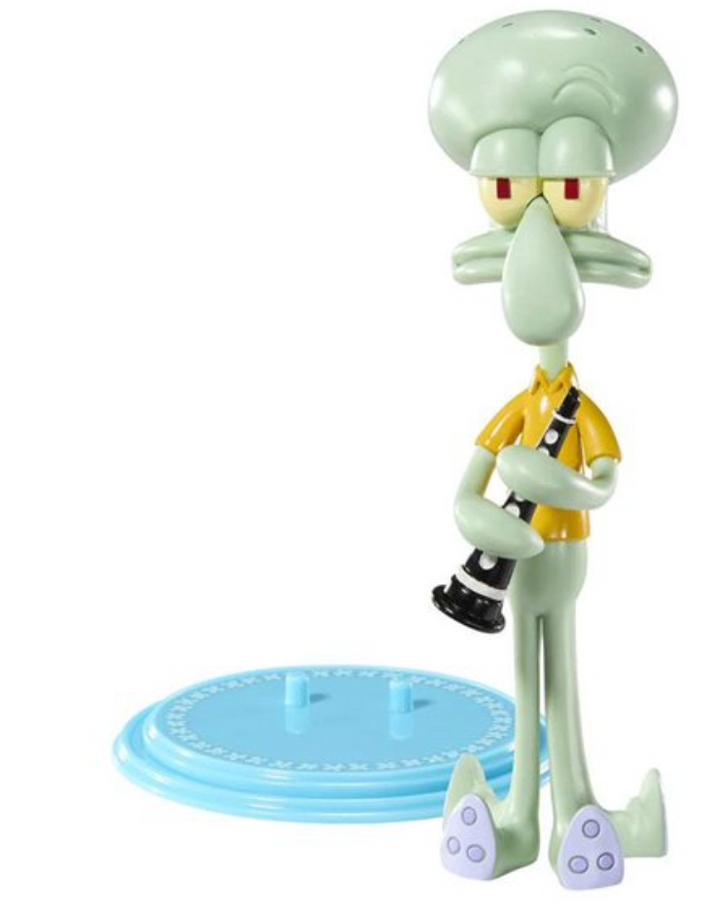 Squidward Tentacles SpongeBob Bendyfigs Figure