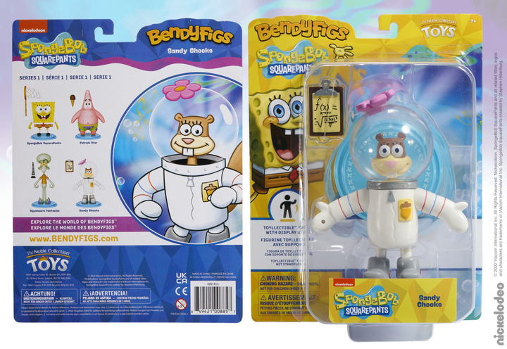 Sandy Cheeks SpongeBob Bendyfigs Figure
