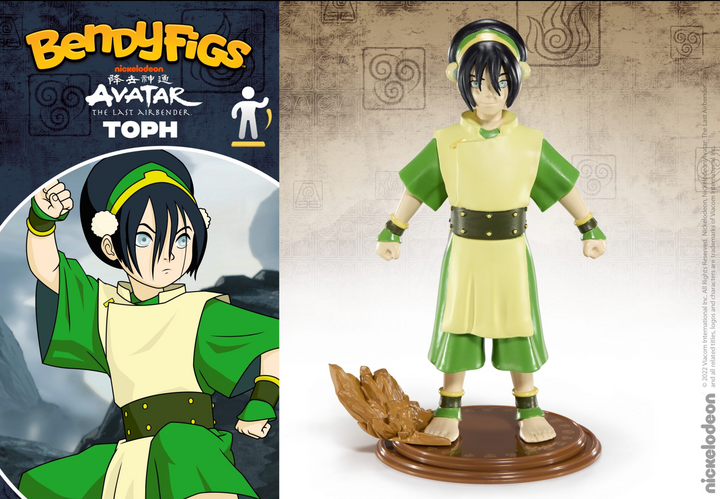 Toph Avatar The Last Airbender Bendyfigs Figure