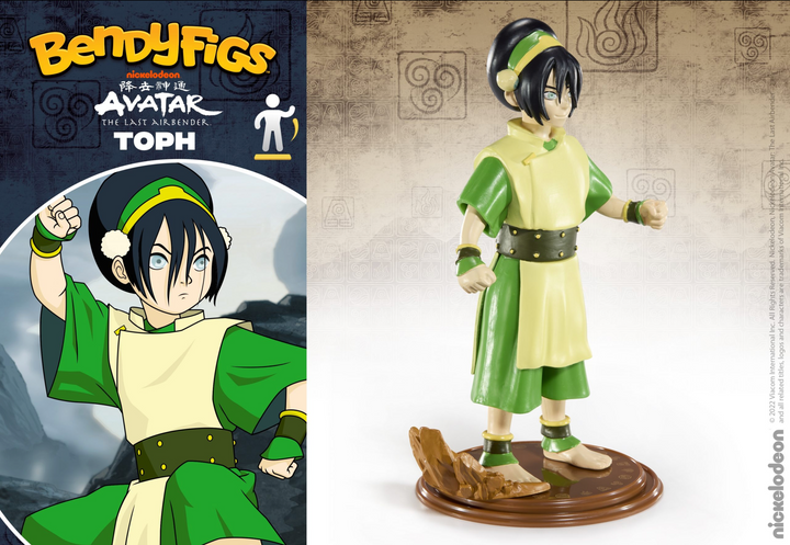 Toph Avatar The Last Airbender Bendyfigs Figure