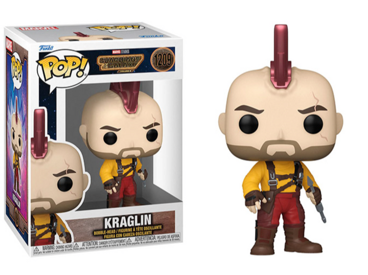 Kraglin Guardians of the Galaxy Vol. 3 Funko Pop! Vinyl Figure