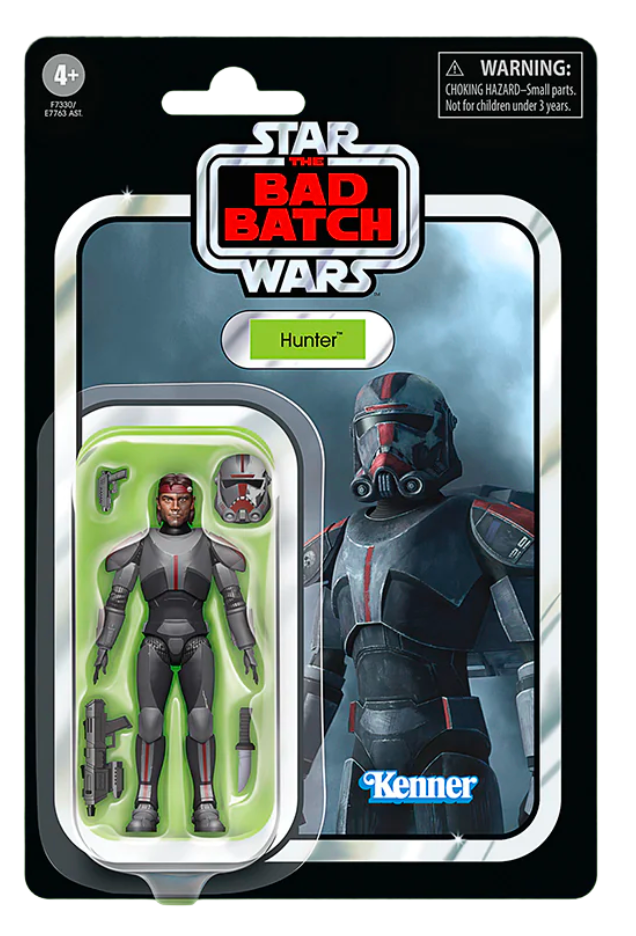 Star Wars The Vintage Collection Bad Batch Hunter Action Figure