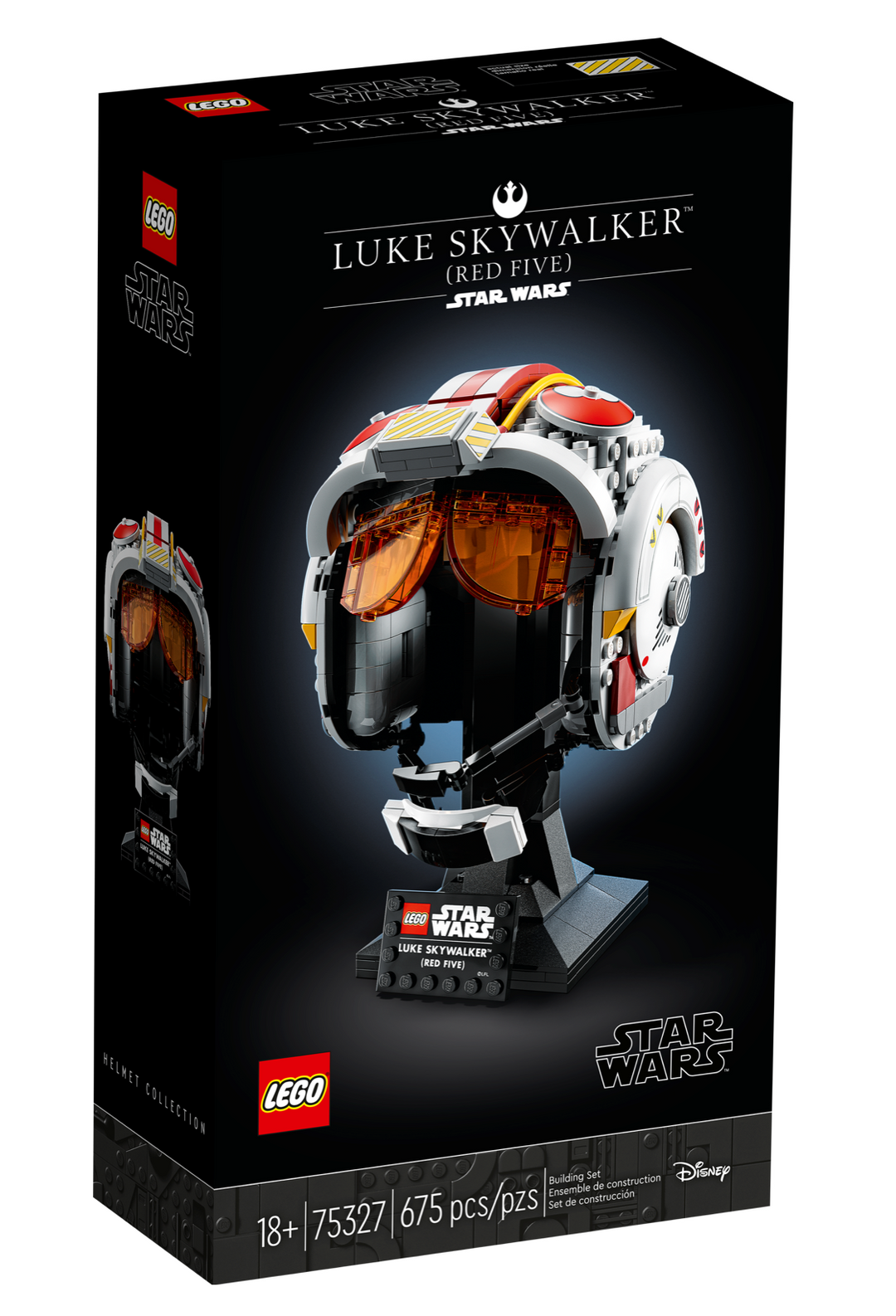 LEGO 75327 Star Wars Luke Skywalker Red 5 Helmet Set