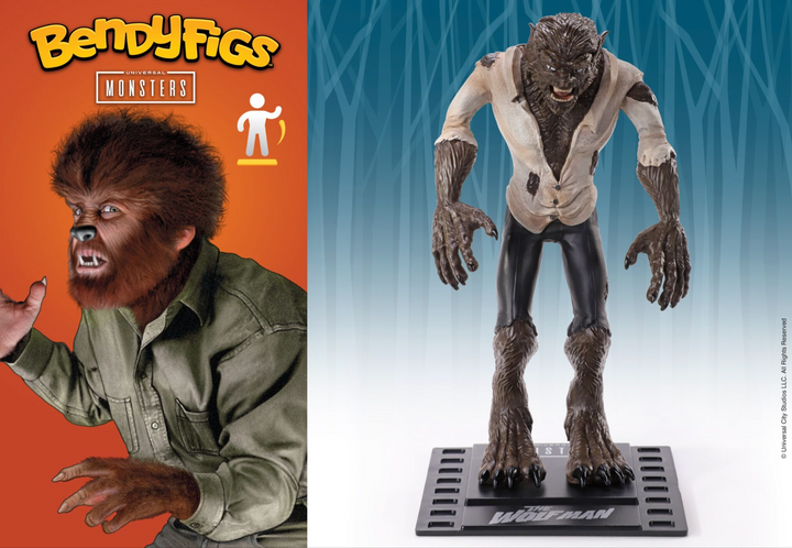 Wolf-Man Universal Monsters Bendyfigs Figure