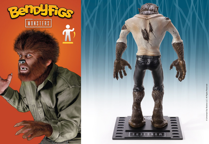 Wolf-Man Universal Monsters Bendyfigs Figure