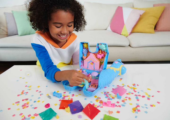 Polly Pocket Pajama Party Llama Party Playset