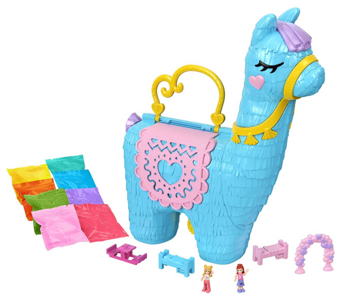 Polly Pocket Pajama Party Llama Party Playset