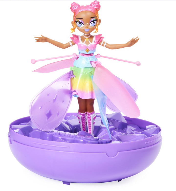 Hatchimals Pixies Crystal Flyers Rainbow Glitter Idol Magical Flying Toy Doll