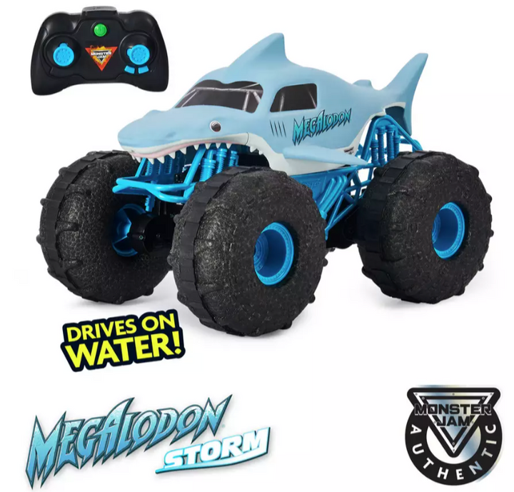 Monster Jam Megalodon Storm Thrasher 1:15 Remote Control Monster Truck