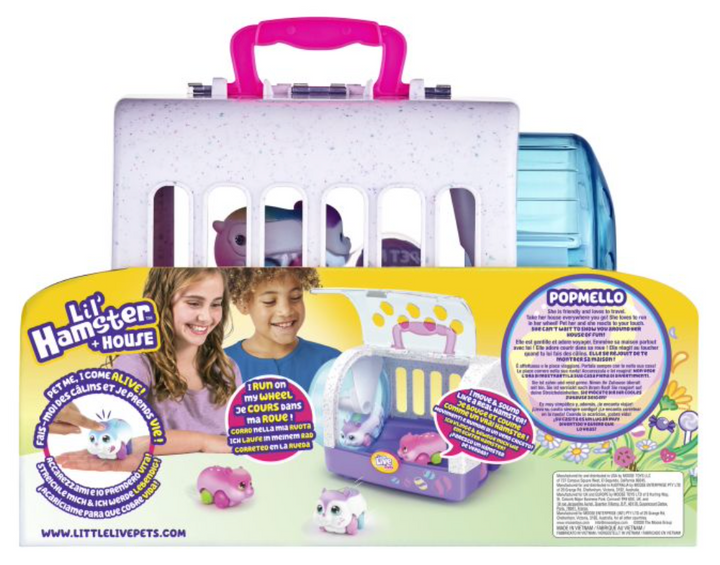 Little Live Pets Lil' Hamster & House Playset