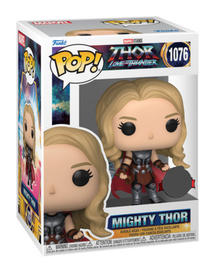 Mighty Thor Unmasked Jane Foster Love and Thunder Funko Pop! Vinyl Figure *Exclusive