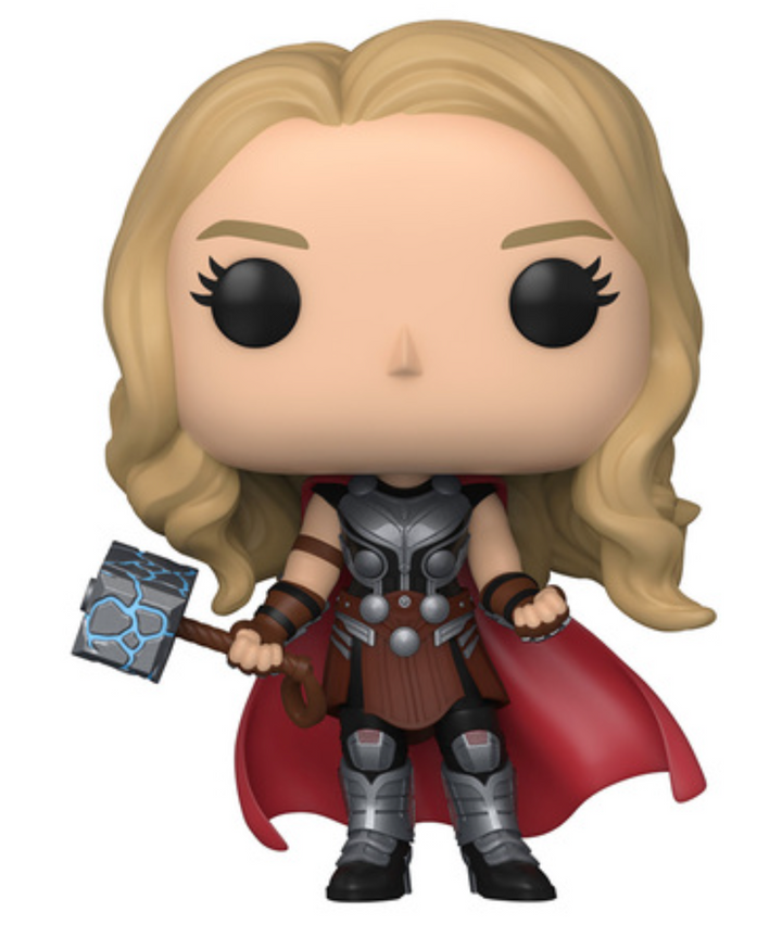 Mighty Thor Unmasked Jane Foster Love and Thunder Funko Pop! Vinyl Figure *Exclusive
