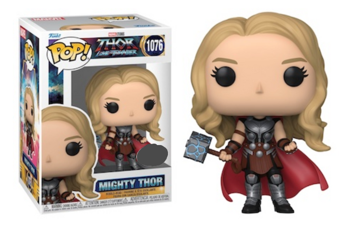 Mighty Thor Unmasked Jane Foster Love and Thunder Funko Pop! Vinyl Figure *Exclusive