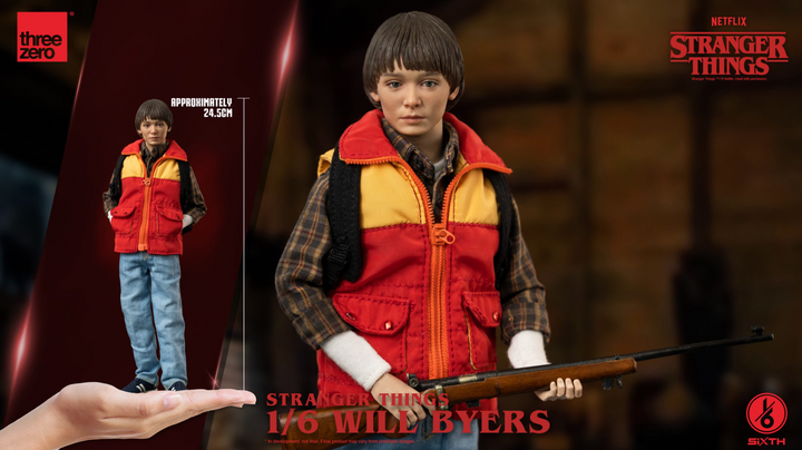 ThreeZero Stranger Things 1/6 Scale Will Byers Action Figure