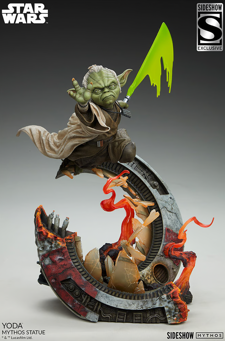 Sideshow Star Wars Mythos Collection Yoda Statue