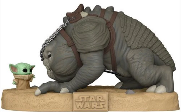Star Wars The Book of Boba Fett Grogu with Rancor Jumbo Funko Pop! Vinyl Figure *Infinity Collectables Exclusive