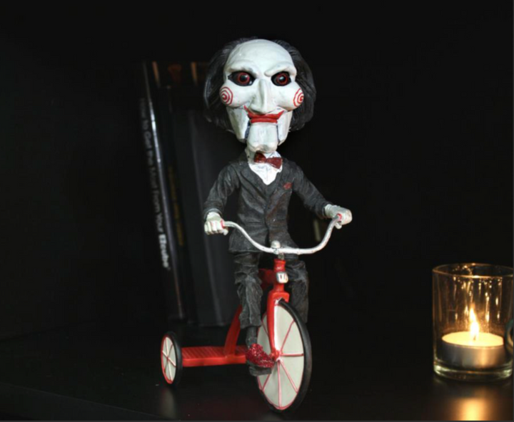 NECA Saw Billy The Puppet On Tricycle Headknocker
