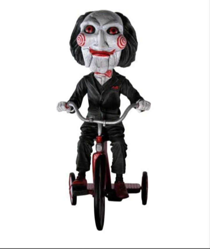 NECA Saw Billy The Puppet On Tricycle Headknocker