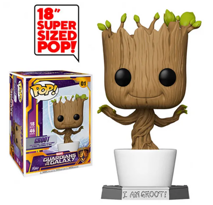Marvel Guardians of the Galaxy Dancing Groot 18” Funko Pop! Vinyl