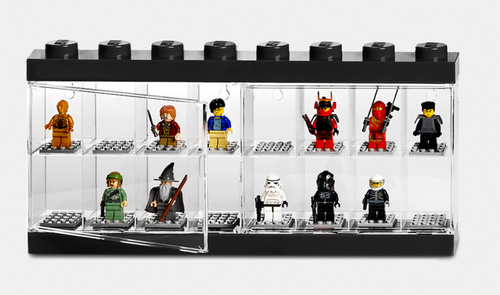 LEGO 16 Minifigure Display Case (Black)