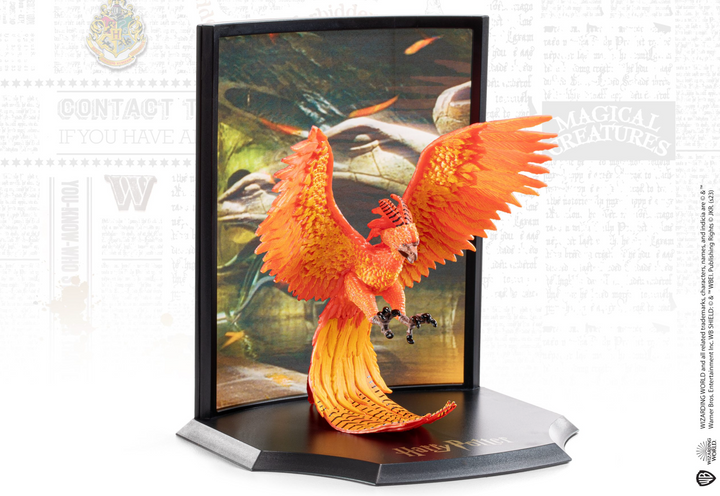 Wizarding World Toyllectible Treasure Statue Fawkes to the Rescue