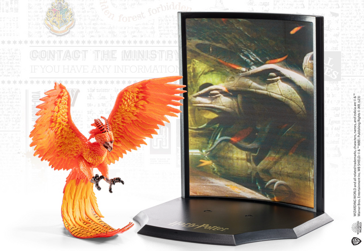 Wizarding World Toyllectible Treasure Statue Fawkes to the Rescue