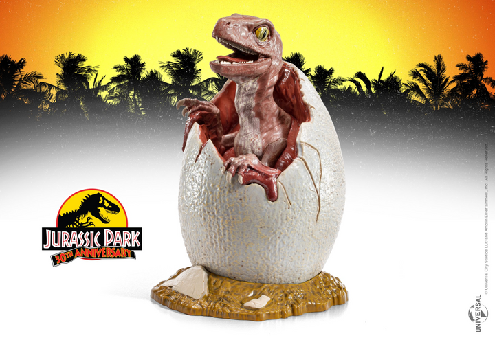 Jurassic Park Toyllectible Treasure Statue Raptor Life Finds A Way