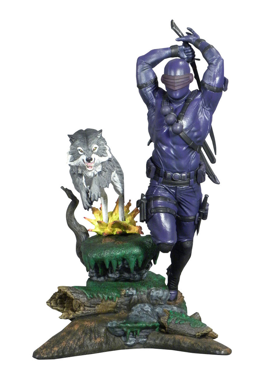GI Joe Snake Eyes (Animated) Gallery Diorama - DCD 40th Anniversary Exclusive