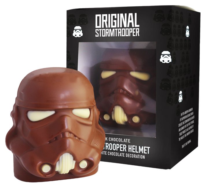 Original Stormtrooper Milk Chocolate Stormtrooper Helmet