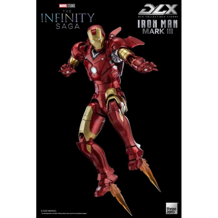 Threezero Marvel Avengers Infinity Saga DLX Iron Man Mark 3 Figure, Infinity Collectables