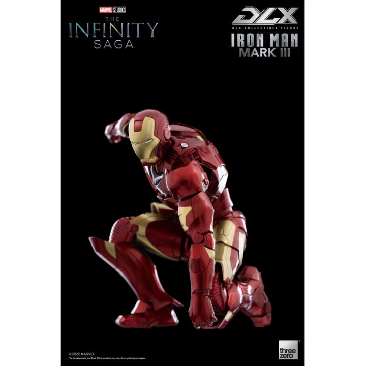 Threezero Marvel Avengers Infinity Saga DLX Iron Man Mark 3 Figure, Infinity Collectables