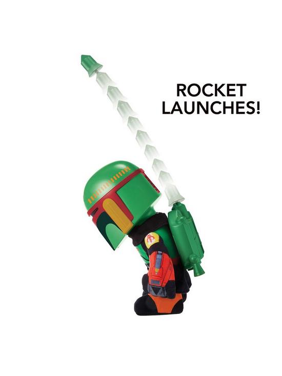 Star Wars Boba Fett Voice Cloner Feature Plush, Infinity Collectables